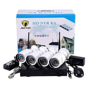 Jortan HD NVR WiFi Video Surveillance Kit 4 Channels with 4 Cameras AHD 1.3MP CW438 jortan-8806ZL3-4