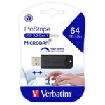 Verbatim PinStripe 64GB USB 3.2 Flash Drive