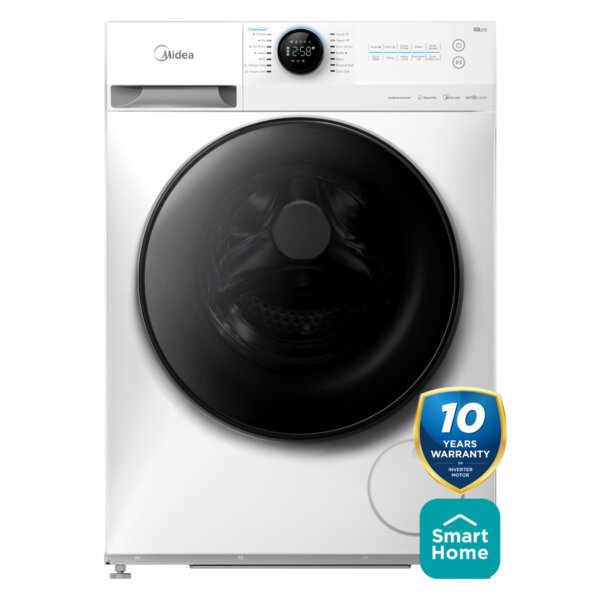 Midea Premium Lunar Series Washing Machine 12kg A Class Wi-Fi Control (MF200W120WB/W-HR)