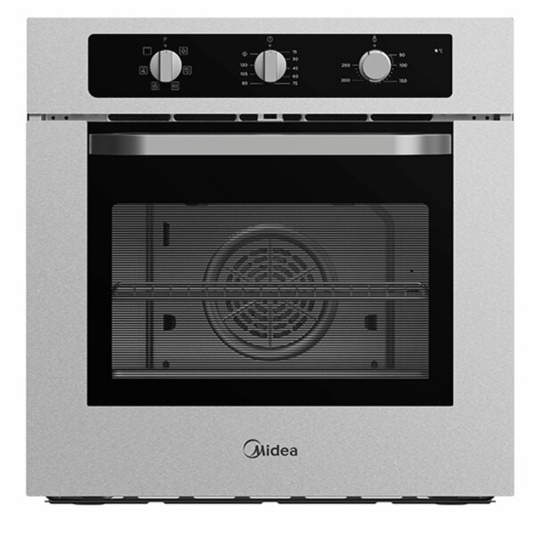 Midea Built-in multifunction electric oven, 65L – Stainless steel aesthetics - MO 655 X