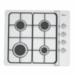 Midea Built-in Gas Stainless steel Hob W:60 MH 604LX