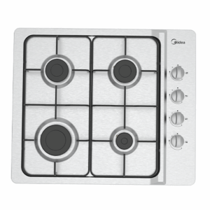 Midea Built-in Gas Stainless steel Hob W:60 MH 604LX