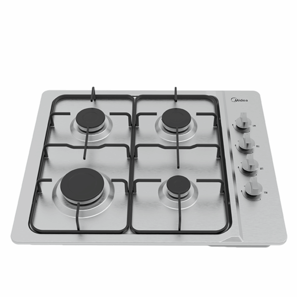 Midea Built-in Gas Stainless steel Hob W:60 MH 604LX - Image 2