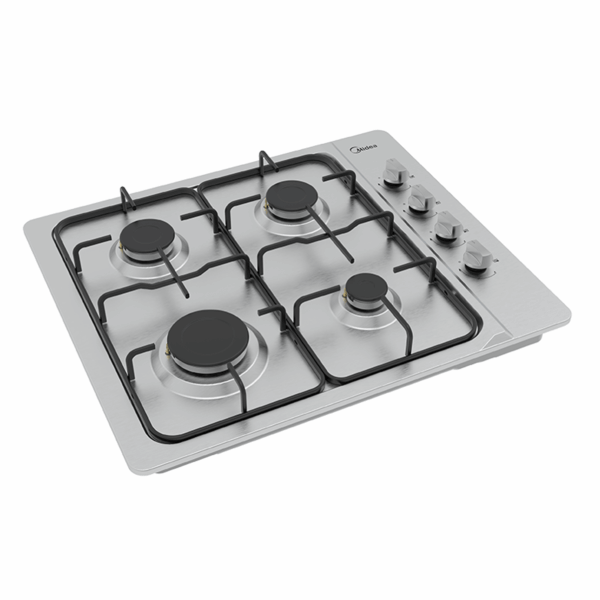 Midea Built-in Gas Stainless steel Hob W:60 MH 604LX - Image 3