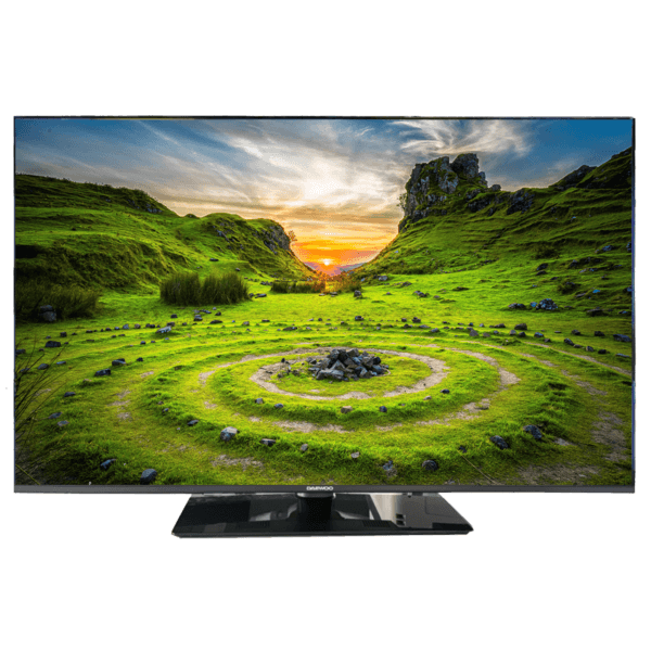 Daewoo 50" Google Android Smart TV QLED - 4K HDR Middle Stand (50DM72UAQPC)