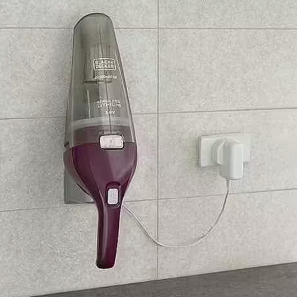 Black & Decker  Cordless dustbuster® Hand Vacuum  3.6V 1.5Ah with wall charger - (NVC115W) - Image 5