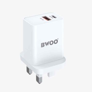 BWOOO Quick Charger 3 Pin USB A- USB C bo-cda126