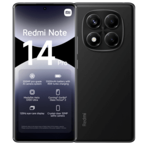 Redmi Note 14 Pro 4G (256GB/8GB) (Dual SIM) - Midnight Black