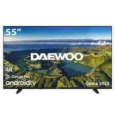 Daewoo 55" Google Android Smart TV QLED - 4K HDR (55DM72UAQP)