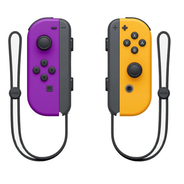 Nintendo Joy Con 2 Pair Neon Purple/Neon Orange
