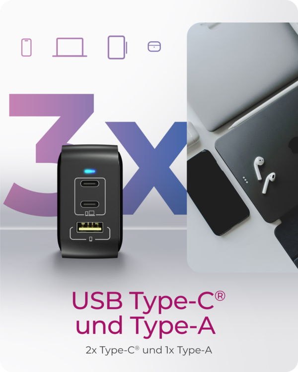 65w USB Wall Charger - Image 2