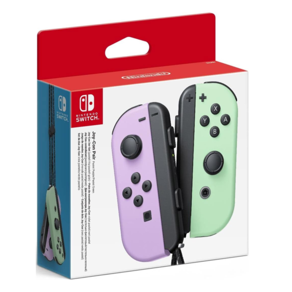 Nintendo Joy Con Pair Pastel Purple / Pastel Green - Image 2