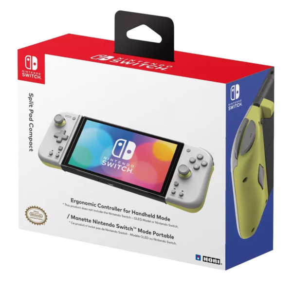 Nintendo Split Pad Compact Gray / Yellow - Image 2