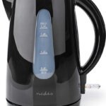 Nedis Electric Kettle 1.7 Litre Black with dry boil protection 2200w kawk130ebk