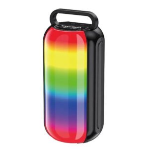 Bluetooth Portable Speaker with Radio, Black - kk-3204