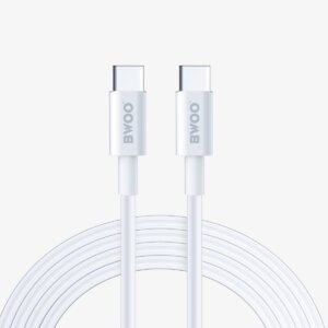 BWOO Type-C to Type-C Fast Charging Data Cable 65w - BO-X192