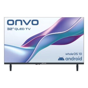 Onvo 32" QLED FHD Frameless Android Whales OS 10 Smart TV BT Remote - 32VQ80F2HA