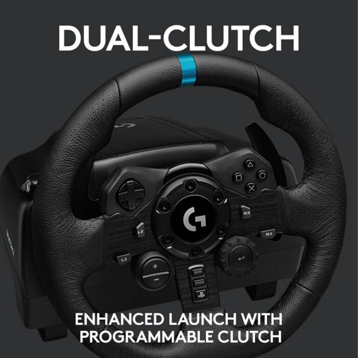 Logitech G923 TRUEFORCE Wheel with Pedals for PC / PS4 / PS5 - Image 7