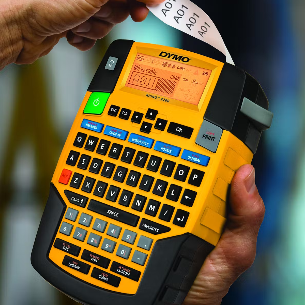 DYMO Rhino 4200 label printer Thermal transfer Wireless QWERTY - Image 2