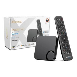 Xsarius Pure 4+ Android TV Box - 2GB/32GB, 4K UHD Android 14