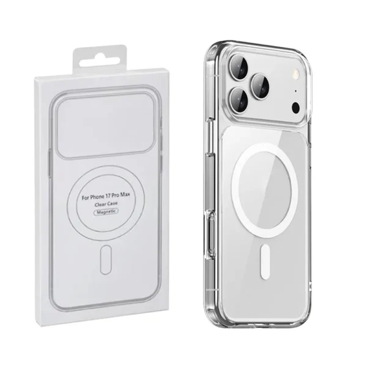 Apple iPhone 17 Pro Max Magnetic Clear Case