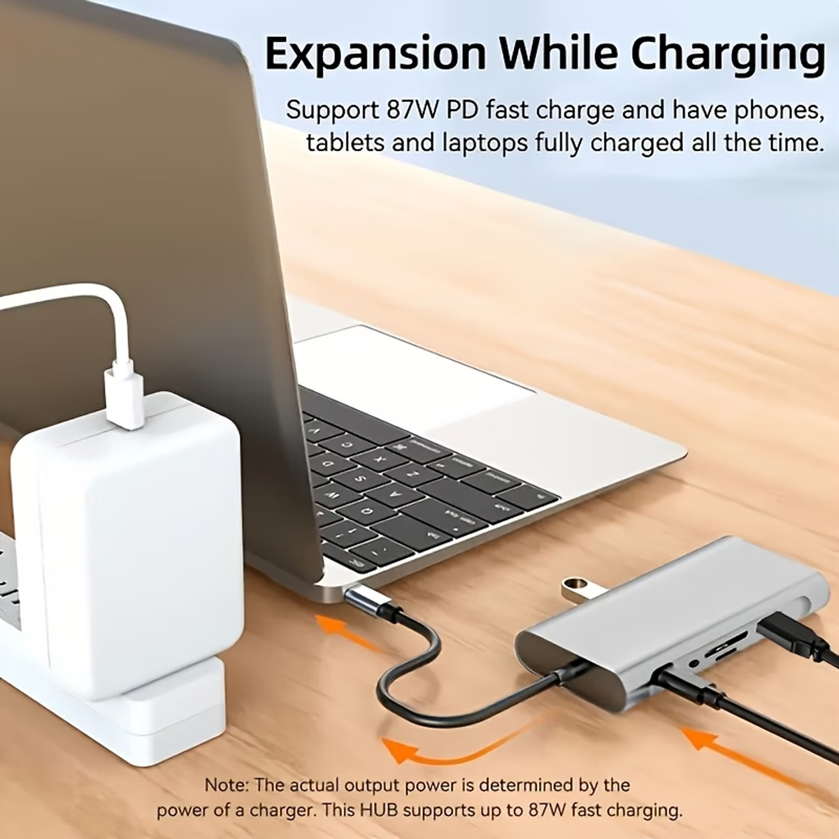 11-in-1 USB-C Docking Station Compatible for MacBook/Windows Laptops - Image 2